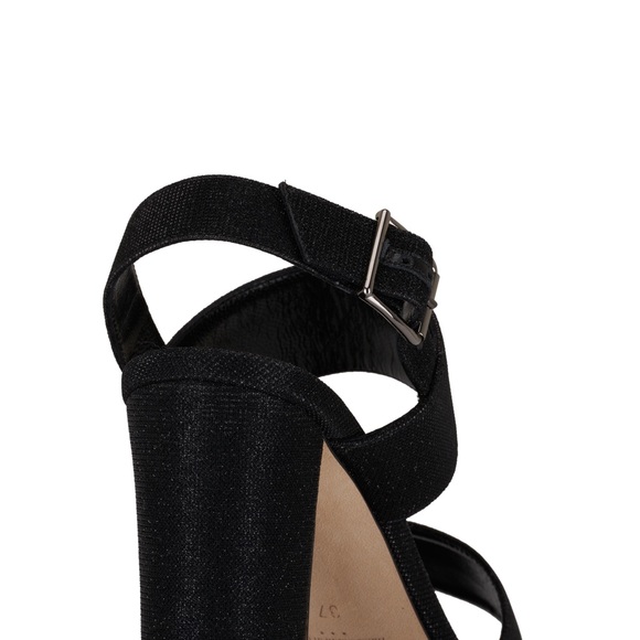 Barely Worn Manolo Blahnik Khan Suede & PVC Sandals - Picture 4 of 14